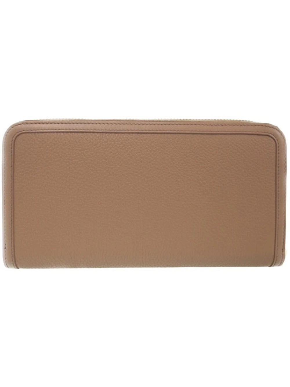 Prada Long Zipper Wallet Round Black